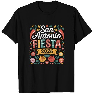 Discover San Antonio 2026 Fiesta Cinco De Mayo Texas T Shirts