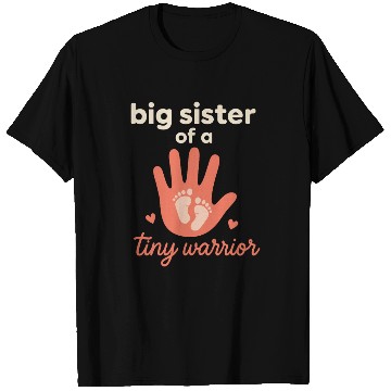 Discover NICU Sibling Preemie Big Brother Big Sister T Shirts