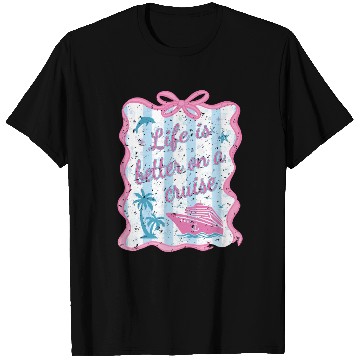Discover Coquette Cruise Life Summer Girly Cruise T Shirts