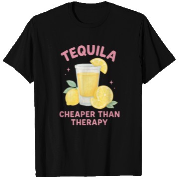 Discover Tequila therapy Lemon Summer T Shirts