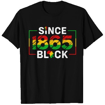 Discover Since 1865 Black T Shirts