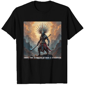 Discover Ogun: The Warrior of Iron and Strength T Shirts