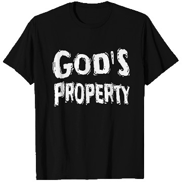 Discover God's Property Religious Faith Typography Design T Shirts