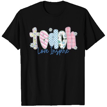Discover Preppy Teacher Teach Love Inspire T Shirts