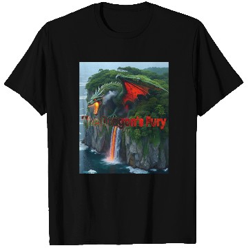 Discover Art-Gil Dragon 1 The Dragon's Fury T Shirts