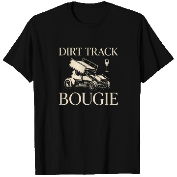 Discover Sprint Car Racing Dirt Track Speed Oval Race T Shirts