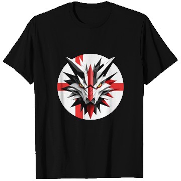 Discover UK St George's Dragon England Flag T Shirts