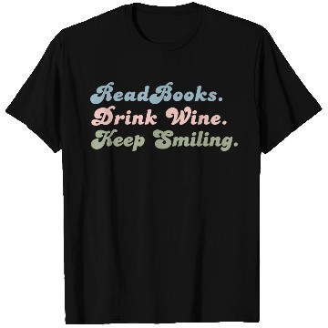 Discover Cute Gift For Book Lover Cute Gift For Wine Lover T Shirts