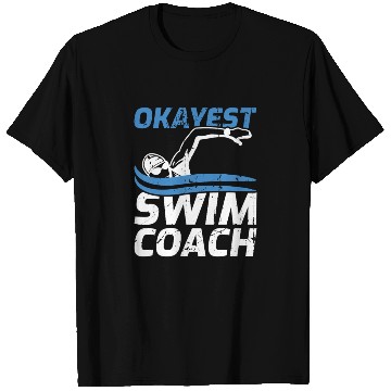 Discover Swimming Coach T Shirts