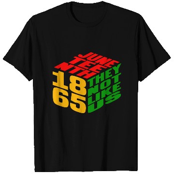 Discover Juneteenth They Not Like Us 1865 T Shirts