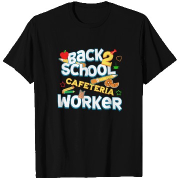 Discover Back To School Cafeteria Worker Proud Lunch Lady T Shirts