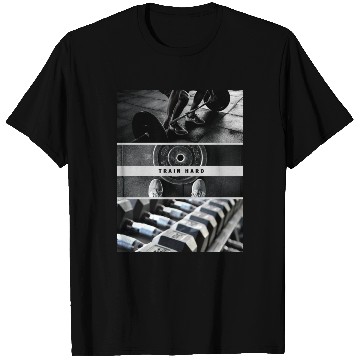 Discover Train Hard T Shirts