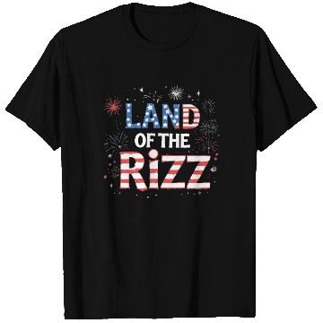 Discover Land of the Rizz funny Patriotic day 4th Of July T Shirts