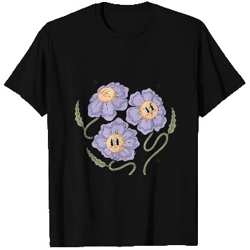 Discover Positive Vibes – 90s Flower Power Design T Shirts