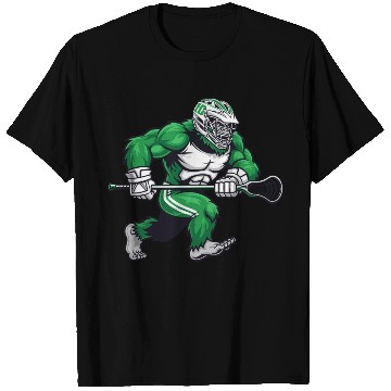 Discover Green Bigfoot Lacrosse T Shirts