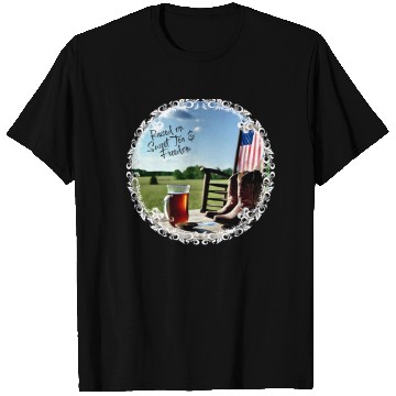 Discover Raised On Sweet Tea & Freedom T Shirts