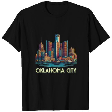 Discover Oklahoma City Oklahoma USA T Shirts