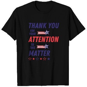 Discover Patriotic Thank You Message Design T Shirts