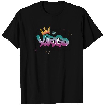 Discover Virgo Graffiti Zodiac Art T Shirts