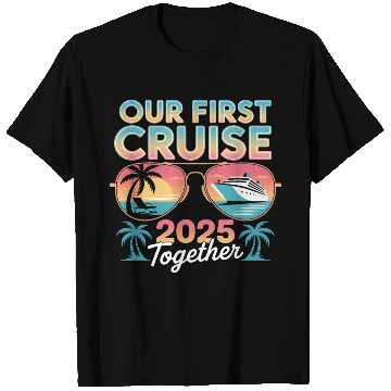 Discover Sunset Cruise Vacation Design T Shirts