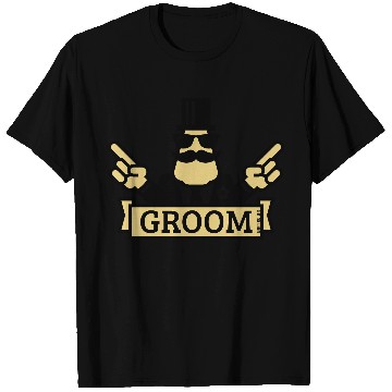 Discover Pointing Groom (Stag Night / Bachelor Party / 2C) T Shirts