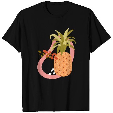 Discover summer time tropical fruit Realistic Pineapple T Shirts