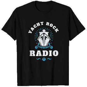 Discover YACHT ROCK - WHITE LETTERS T Shirts