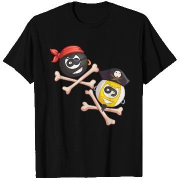 Discover 8-ball & 9-ball pirate duo (Pocket) T Shirts
