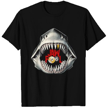 Discover Jaw Pool Logo (Pocket) T Shirts