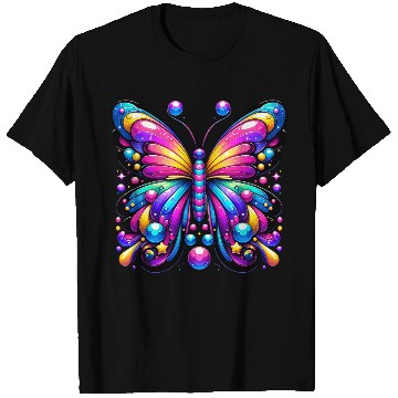 Discover Colorburst Fantasy Butterfly T Shirts