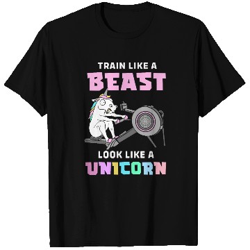Discover Fitness Exercise Gym Unicorn T Shirts