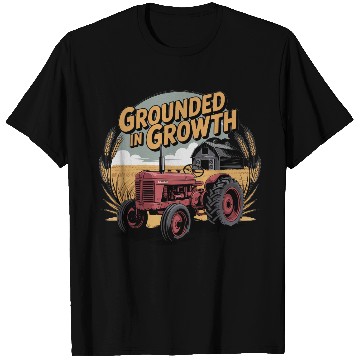 Discover Grounded in Growth T Shirts