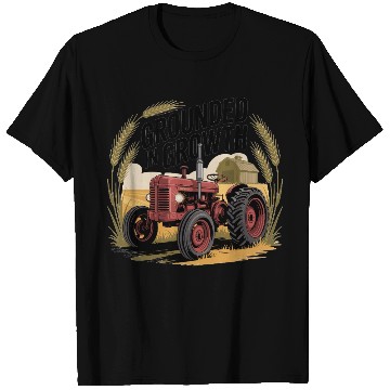 Discover Grounded in Growth T Shirts