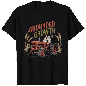 Discover Grounded in Growth T Shirts