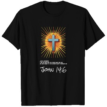 Discover John 14:6 Bible Scripture - Christian T Shirts