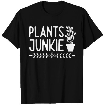 Discover Plants junkie T Shirts