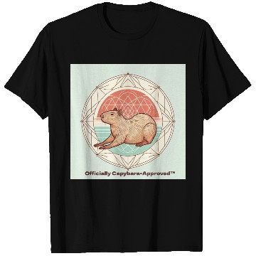 Discover Officially Capybara-Approved™ T Shirts