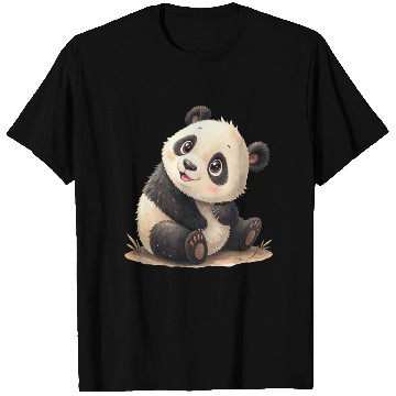 Discover Bamboo Bliss Panda T Shirts