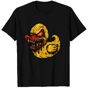 Discover Evil Duck – Crazy Horror Cartoon T Shirts