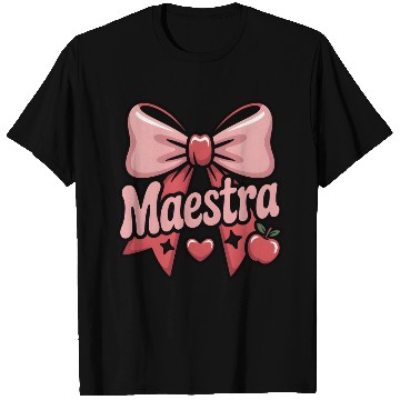 Discover Maestra Cute Back to School Teacher Gift T Shirts
