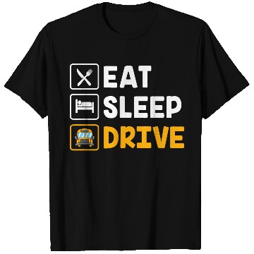 Discover School Buse Funny School Bus Driver T Shirts