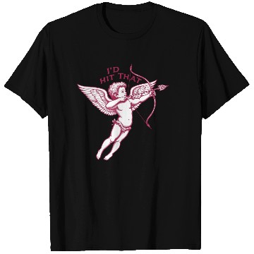 Discover Pink Cupid Valentine's Day Design T Shirts