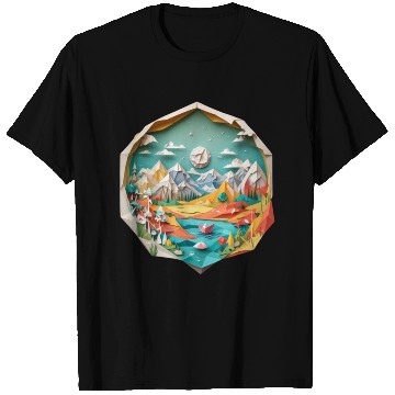 Discover 3D landscape T Shirts