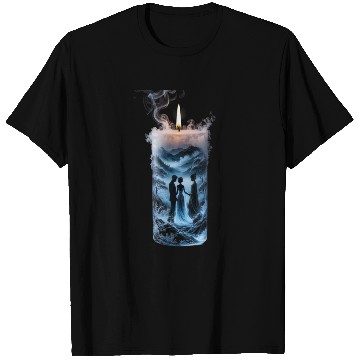Discover Winter Love Candle T Shirts