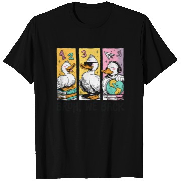 Discover Bruh We Back Silly Goose Back to School T Shirts