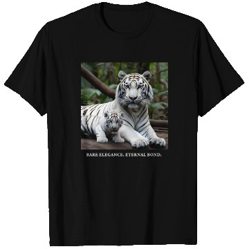 Discover White tigress and cub - Pride & Joy T Shirts
