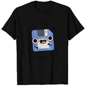 Discover I Keep My Puns In A Dad-a-base Funny Dad Pun T Shirts