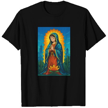 Discover GUADALUPE VIRGEN ANIME STYLE T Shirts