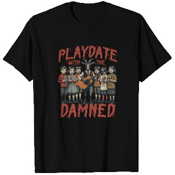 Discover Occult Demonology Tarot Playdate With The Damned T Shirts