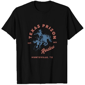 Discover Texas Prison Rodeo Sunday In October Huntsville Tx T Shirts